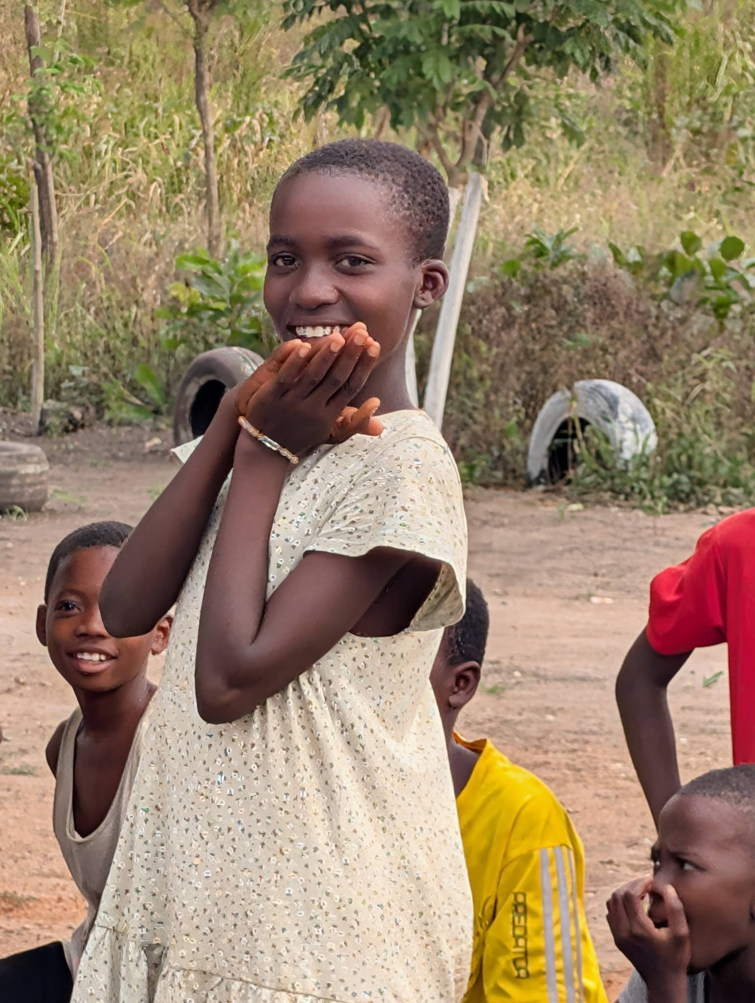 Rencontre – sourire d’enfant